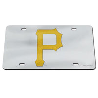 Wholesale-Pittsburgh Pirates Acrylic Classic License Plates