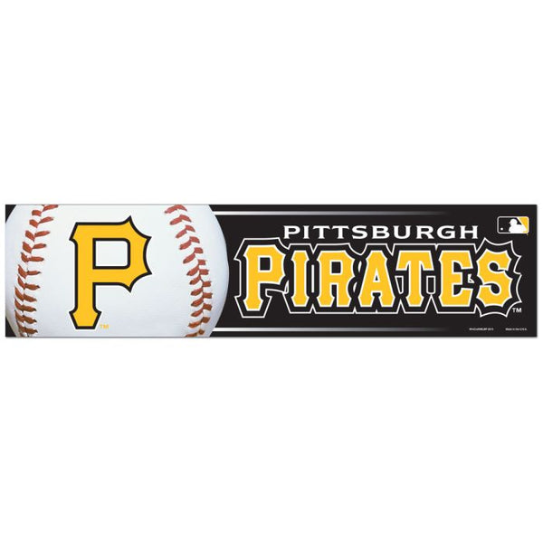 Wholesale-Pittsburgh Pirates Bumper Strip 3" x 12"