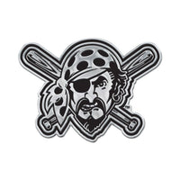 Wholesale-Pittsburgh Pirates Chrome Free Form Auto Emblem