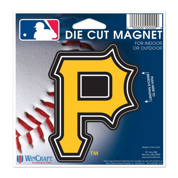 Wholesale-Pittsburgh Pirates Die Cut Magnet 4.5" x 6"