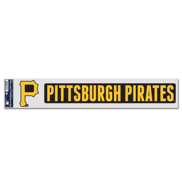 Wholesale-Pittsburgh Pirates Fan Decals 3" x 17"