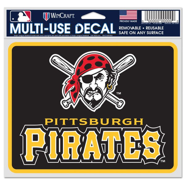 Wholesale-Pittsburgh Pirates Fan Decals 5" x 6"
