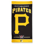 Wholesale-Pittsburgh Pirates Fiber Beach Towel 9lb 30" x 60"