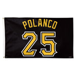 Wholesale-Pittsburgh Pirates Flag - Deluxe 3' X 5' Gregory Polanco