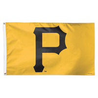 Wholesale-Pittsburgh Pirates Logo Flag - Deluxe 3' X 5'