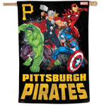 Wholesale-Pittsburgh Pirates / Marvel (c) 2021 MARVEL Vertical Flag 28" x 40"