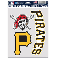 Wholesale-Pittsburgh Pirates Multi Use 3 Fan Pack