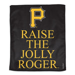 Wholesale-Pittsburgh Pirates RAISE THE JOLLY ROGER Rally Towel - Full color