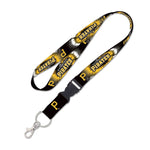 Wholesale-Pittsburgh Pirates TDYE Lanyard w/detachable buckle 1"