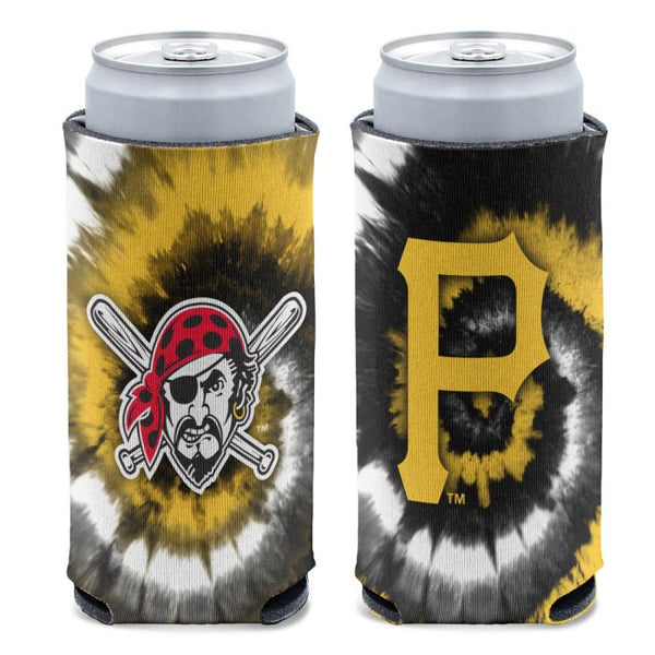 Wholesale-Pittsburgh Pirates TIE DYE 12 oz Slim Can Cooler