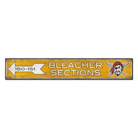 Wholesale-Pittsburgh Pirates Wood Sign 6"x36" 3/8" thick