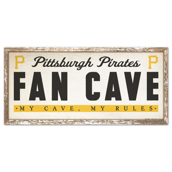 Wholesale-Pittsburgh Pirates Wood Sign 8" x 17"