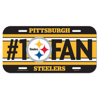 Wholesale-Pittsburgh Steelers #1 FAN License Plate