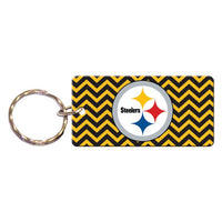 Wholesale-Pittsburgh Steelers CHEVRON Keychain Rectangle