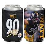 Wholesale-Pittsburgh Steelers Can Cooler 12 oz. T.J. Watt