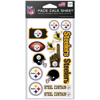 Wholesale-Pittsburgh Steelers Face Cals 4" x 7"