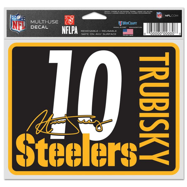 Wholesale-Pittsburgh Steelers Fan Decals 5" x 6" Mitchell Trubisky