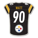 Wholesale-Pittsburgh Steelers Jersey Collector Pin Jewelry Card T.J. Watt