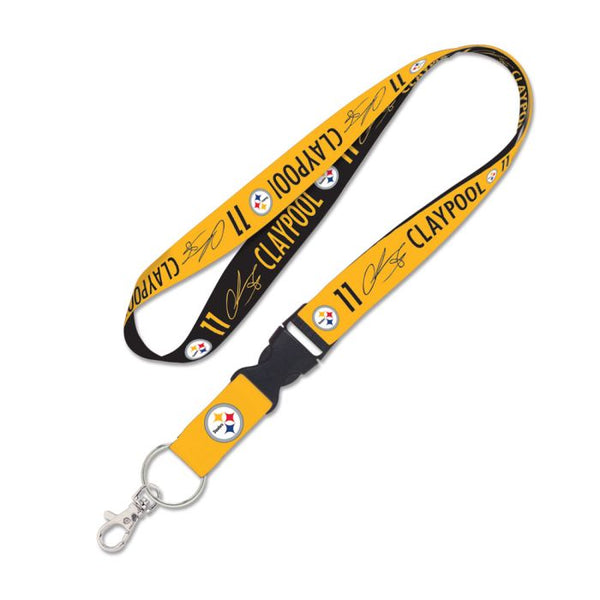 Wholesale-Pittsburgh Steelers Lanyard w/detachable buckle 1" Chase Claypool