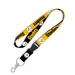 Wholesale-Pittsburgh Steelers Lanyard w/detachable buckle 1"