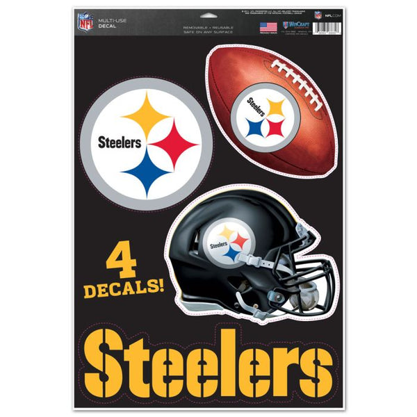 Wholesale-Pittsburgh Steelers Multi-Use Decal 11" x 17"