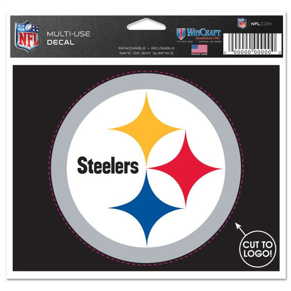 Wholesale-Pittsburgh Steelers Multi-Use Decal - cut to logo 5" x 6"