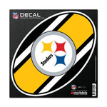 Wholesale-Pittsburgh Steelers STRIPES All Surface Decal 6" x 6"