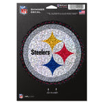 Wholesale-Pittsburgh Steelers Shimmer Decals 5" x 7"