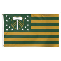 Wholesale-Portland Timbers Flag - Deluxe 3' X 5'