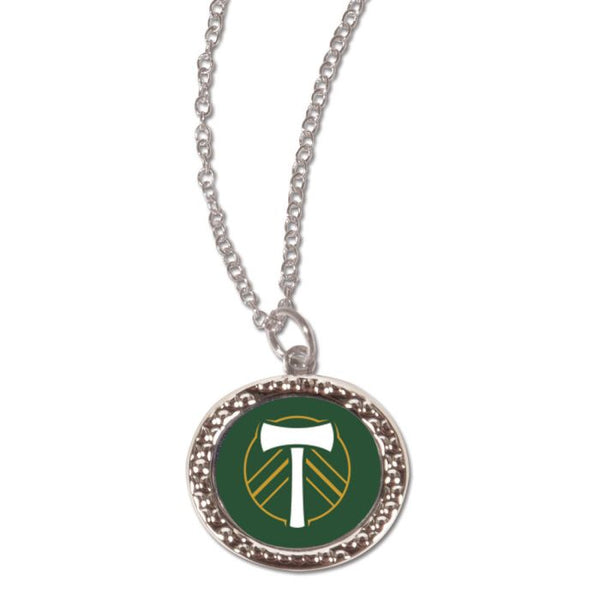 Wholesale-Portland Timbers Necklace w/Charm Jewelry Card