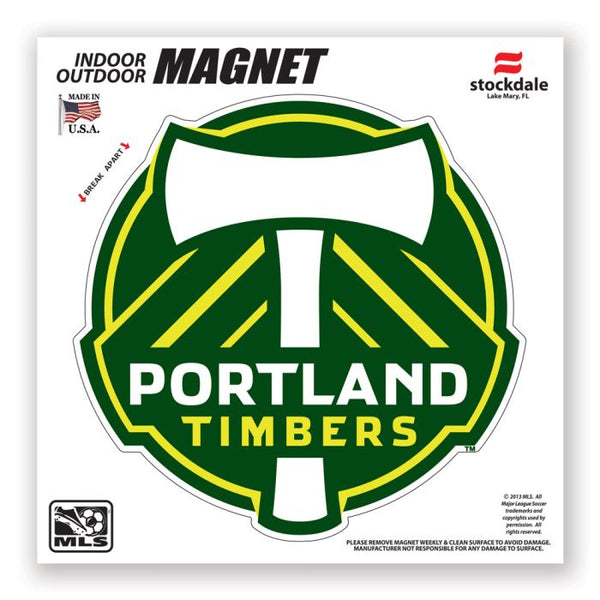 Wholesale-Portland Timbers Outdoor Magnets 12" x 12"