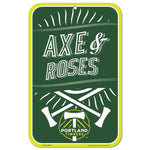Wholesale-Portland Timbers Plastic Sign 11" x 17"