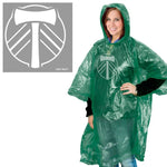 Wholesale-Portland Timbers Rain Poncho
