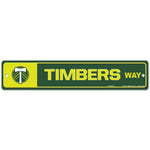 Wholesale-Portland Timbers Street / Zone Sign 3.75" x 19"