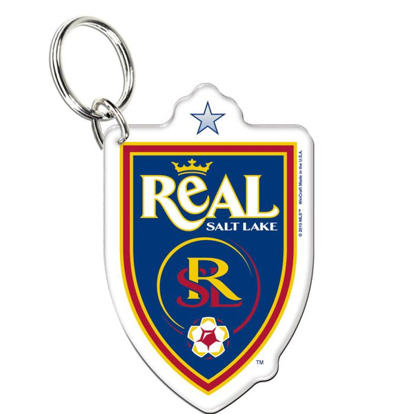 Wholesale-Real Salt Lake Secondary Logo Premium Acrylic Key Ring