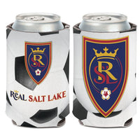 Wholesale-Real Salt Lake Soccer Ball Can Cooler 12 oz.