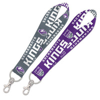 Wholesale-Sacramento Kings Lanyard Key Strap 1"