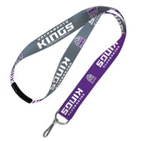 Wholesale-Sacramento Kings Lanyards w/Breakaway 1"