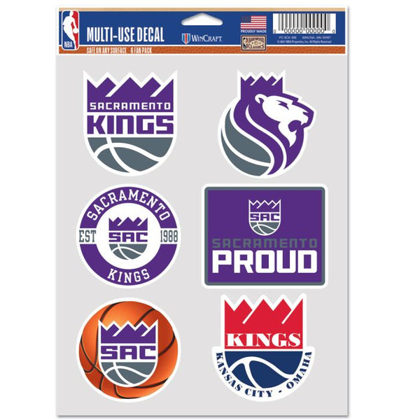 Wholesale-Sacramento Kings Multi Use 6 fan Pack