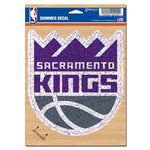 Wholesale-Sacramento Kings Shimmer Decals 5" x 7"