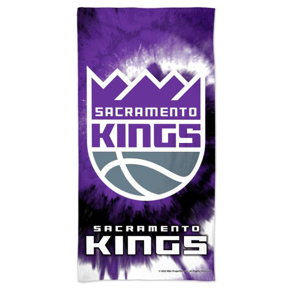 Wholesale-Sacramento Kings TDYE Spectra Beach Towel 30" x 60"