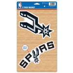 Wholesale-San Antonio Spurs 2 Pack Magnets 5" x 9"