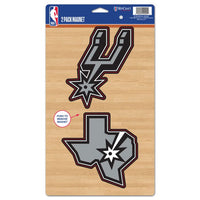 Wholesale-San Antonio Spurs 2 Pack Magnets 5" x 9"