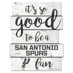 Wholesale-San Antonio Spurs BIRCH Wood Sign 11"X14"