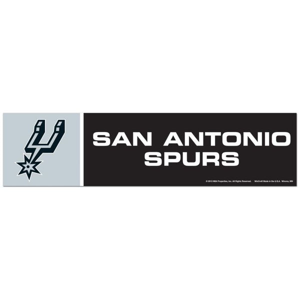 Wholesale-San Antonio Spurs Bumper Strip 3" x 12"