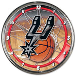 Wholesale-San Antonio Spurs Chrome Clock