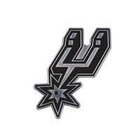 Wholesale-San Antonio Spurs Chrome Free Form Auto Emblem