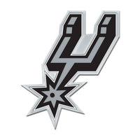 Wholesale-San Antonio Spurs Colored Chrome Free Form Auto Emblem