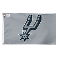 Wholesale-San Antonio Spurs Design TWO Flag - Deluxe 3' X 5'