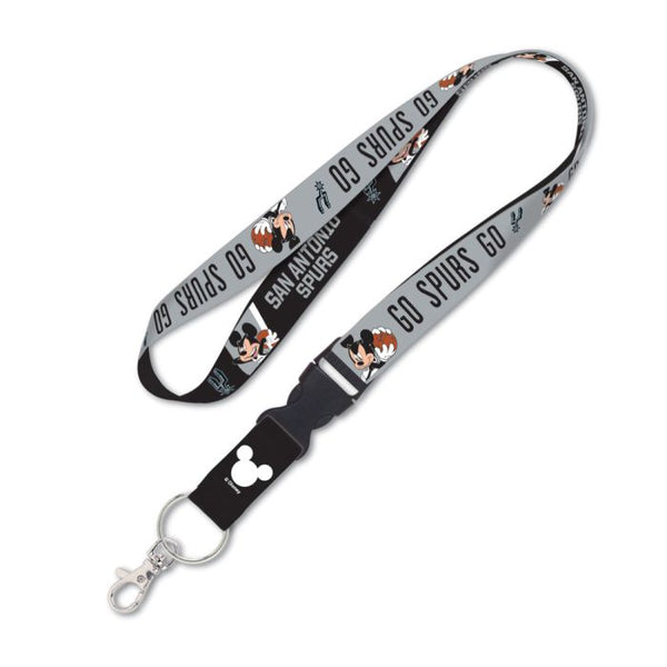 Wholesale-San Antonio Spurs / Disney Lanyard w/detachable buckle 1"